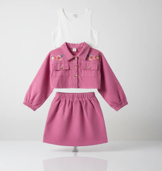 Girl's 3-Piece Summer Outfit