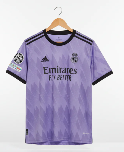 Real Madrid Black & Gold Away/Third Soccer Jersey