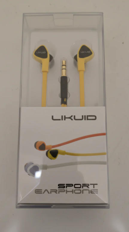 Auriculares deportivos con cable y gancho para la oreja Likuid (Liquid Ears)