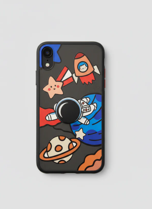 IPHONE XR CASE WITH A SPACE THEME
