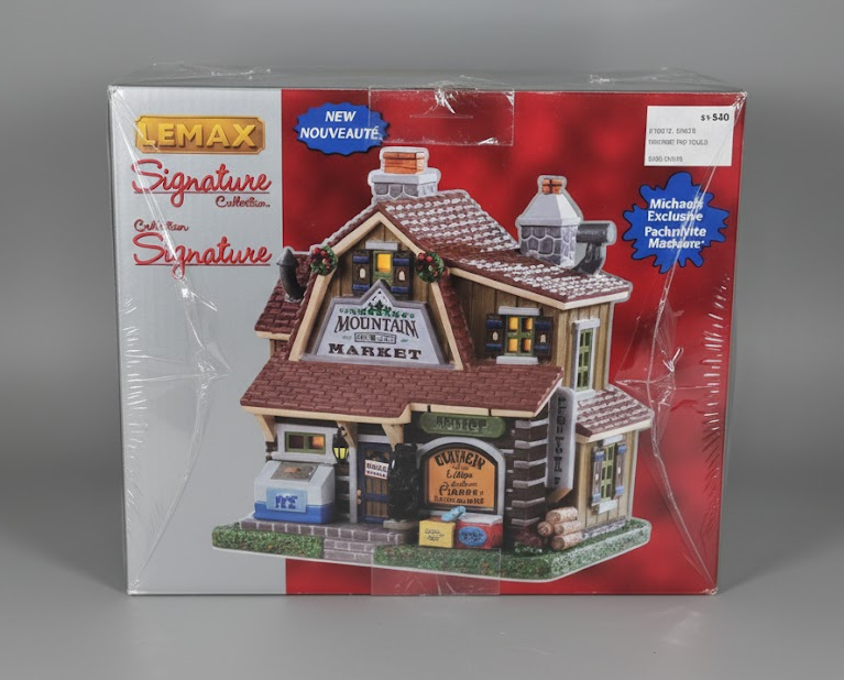 Lemax. Collection. Mountain Market. Decor.