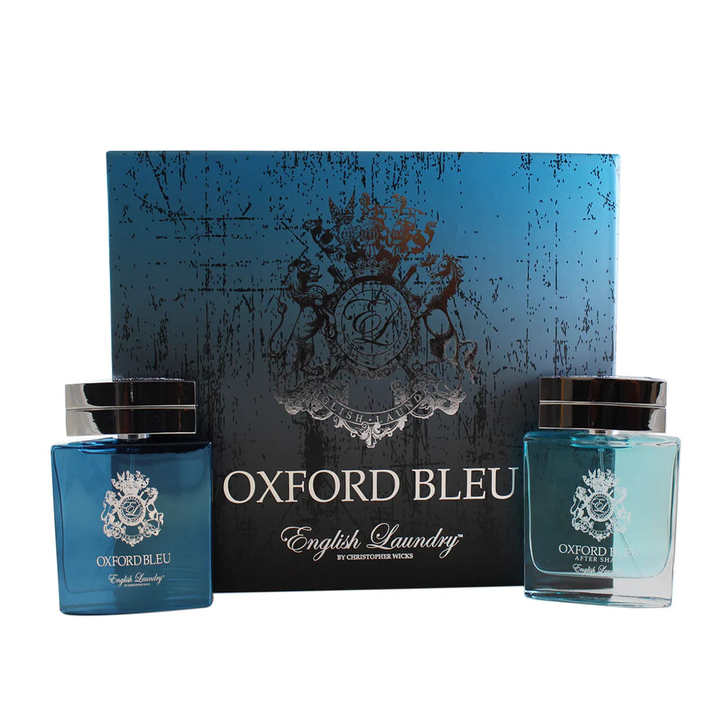 ENGLISH LAUNDRY OXFORD BLEU SET