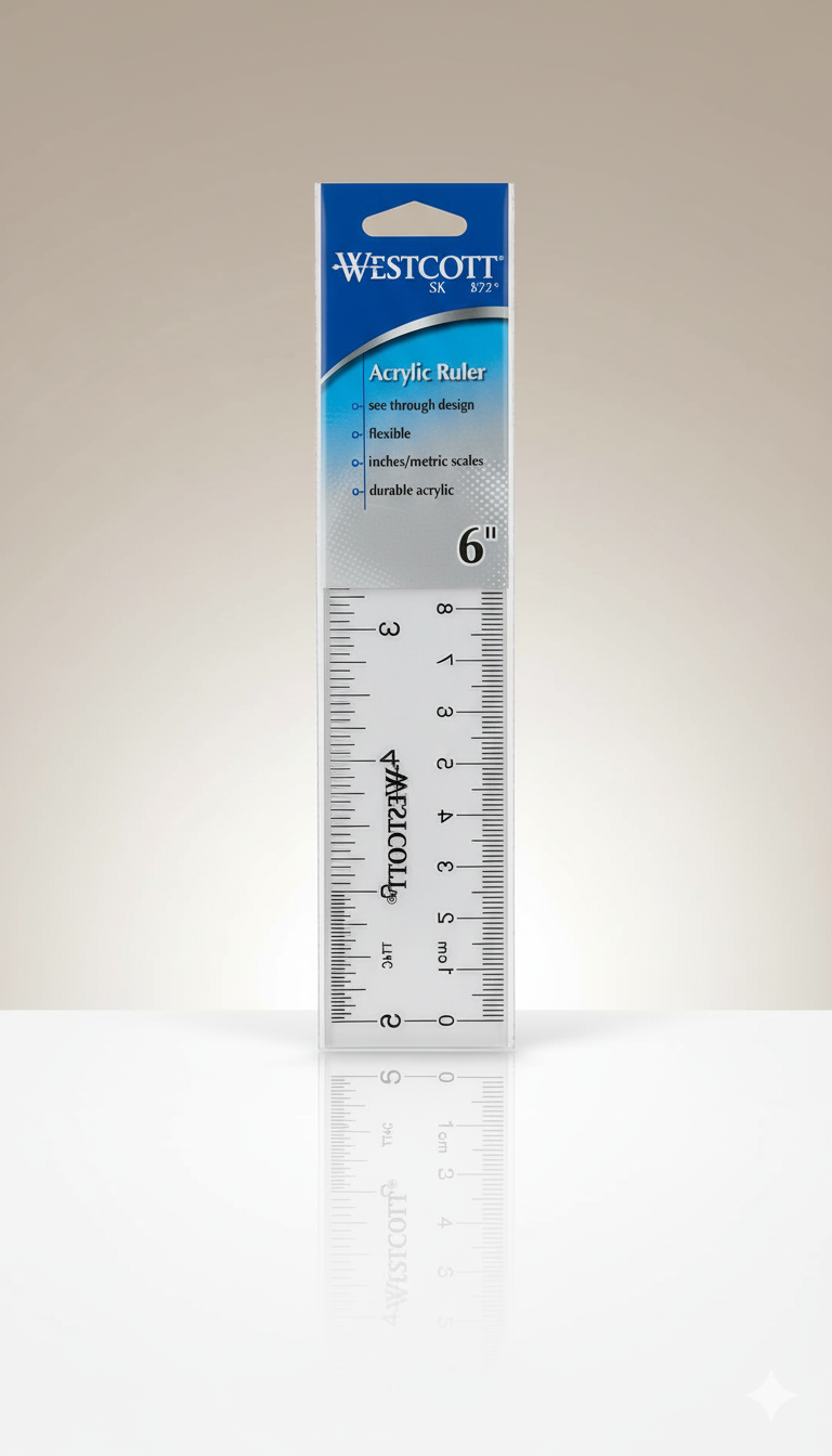 Westcott Acrylic Ruler