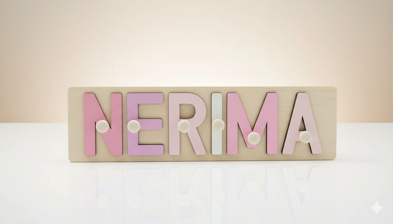 Custom Wooden Name Sign