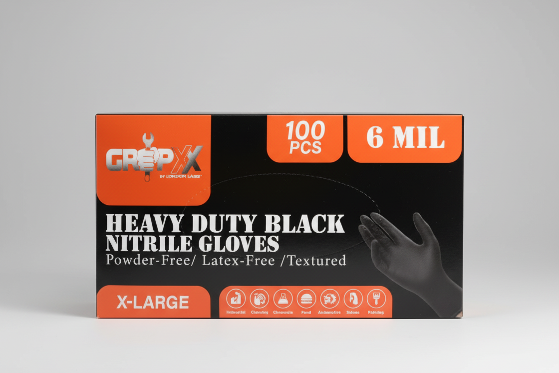 Guantes de nitrilo de alta resistencia Grep-X