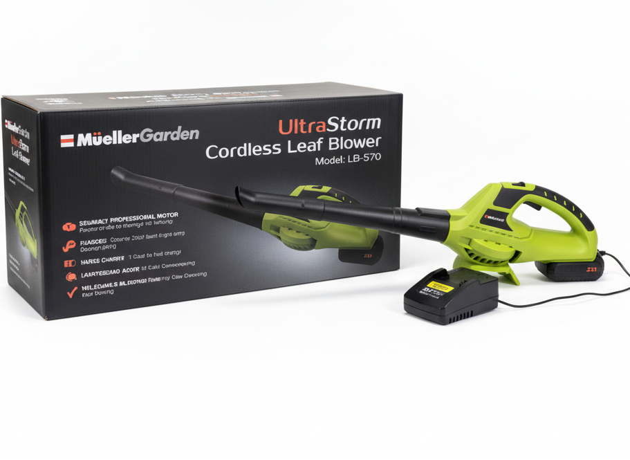Mueller UltraStorm Cordless Leaf Blower