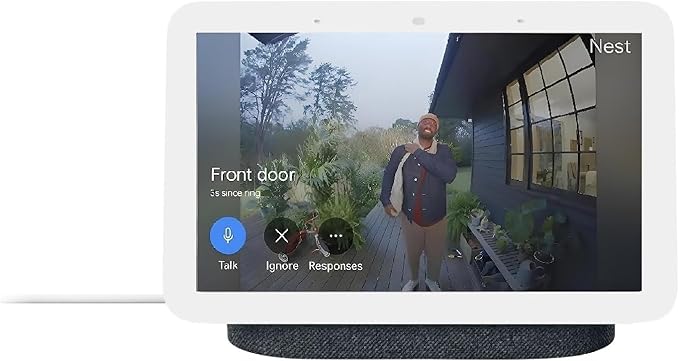 Google Nest Hub 2nd Generation, Taiwan Model, Multi Language Nest Hub 7-inch with English Compatibility, GA01892-TW