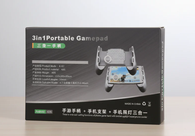 3-in-1 Portable Mobile Game Controller & Phone Holder