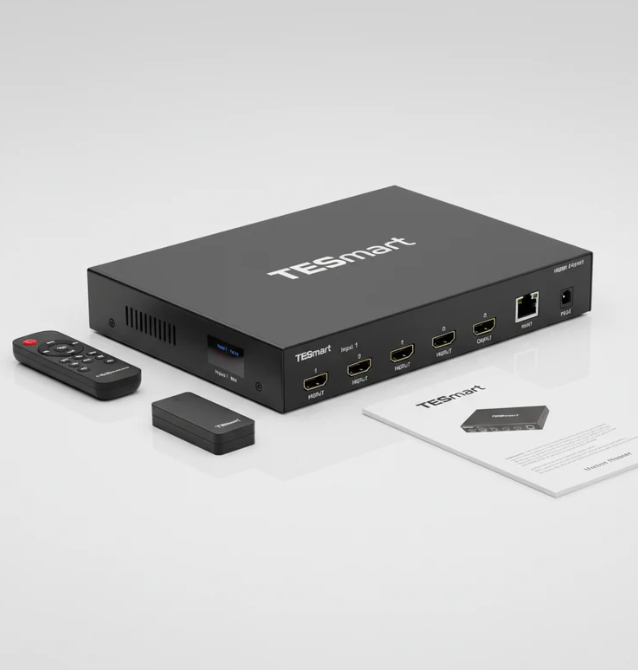 TESmart 8-Port HDMI Switch 4K@60Hz 8x1