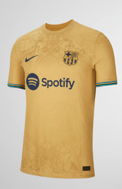 Official FC Barcelona x Spotify Away/Third Jersey