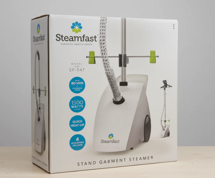 Steamfast SF-547 Full-Size Stand Garment Steamer