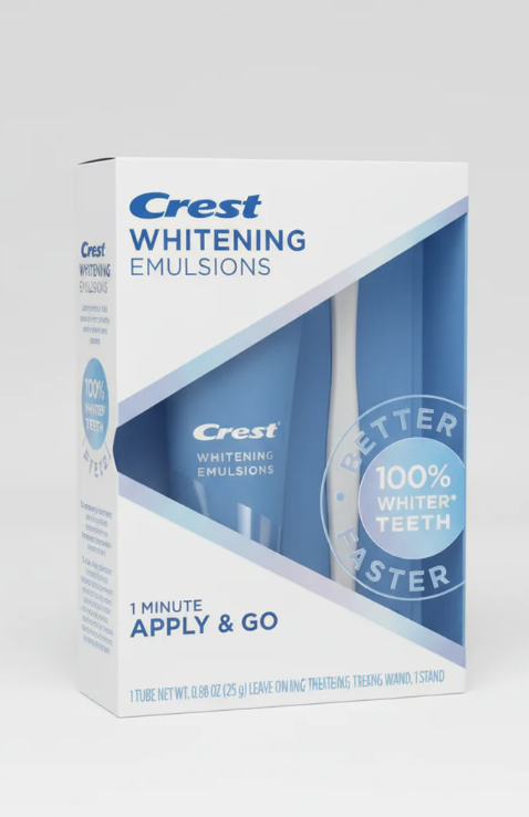 Crest Whitening Emulsions