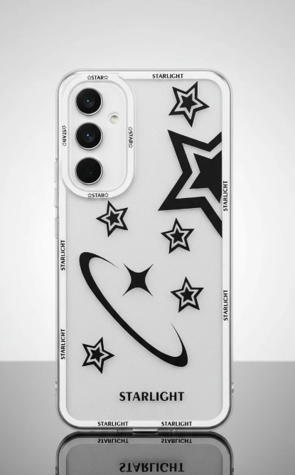 Starlight Glitter Clear Case for Samsung Galaxy A54