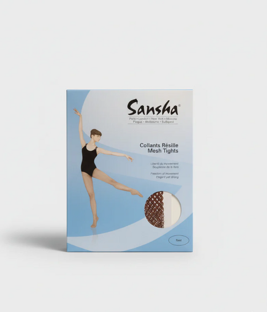Sansha "Toast" Professional Fishnet Dance Tights with Seam