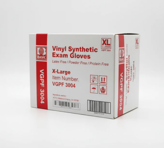 Vinyl Synthetic Exam Gloves