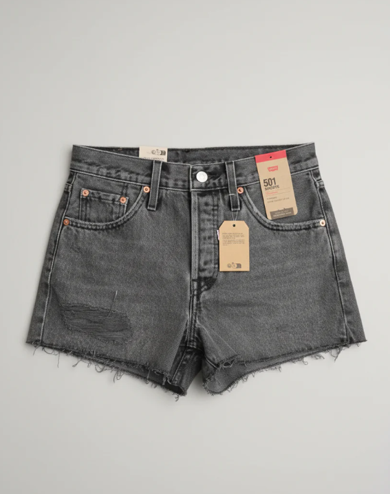 Classic Levi's 501 Original Fit Denim Shorts