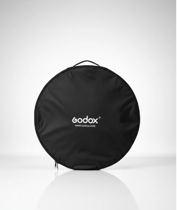 COLLAPSIBLE PORTABLE DISC LIGHT REFLECTOR WITH BAG FOR STUDIO AND PHOTOGRAPHY