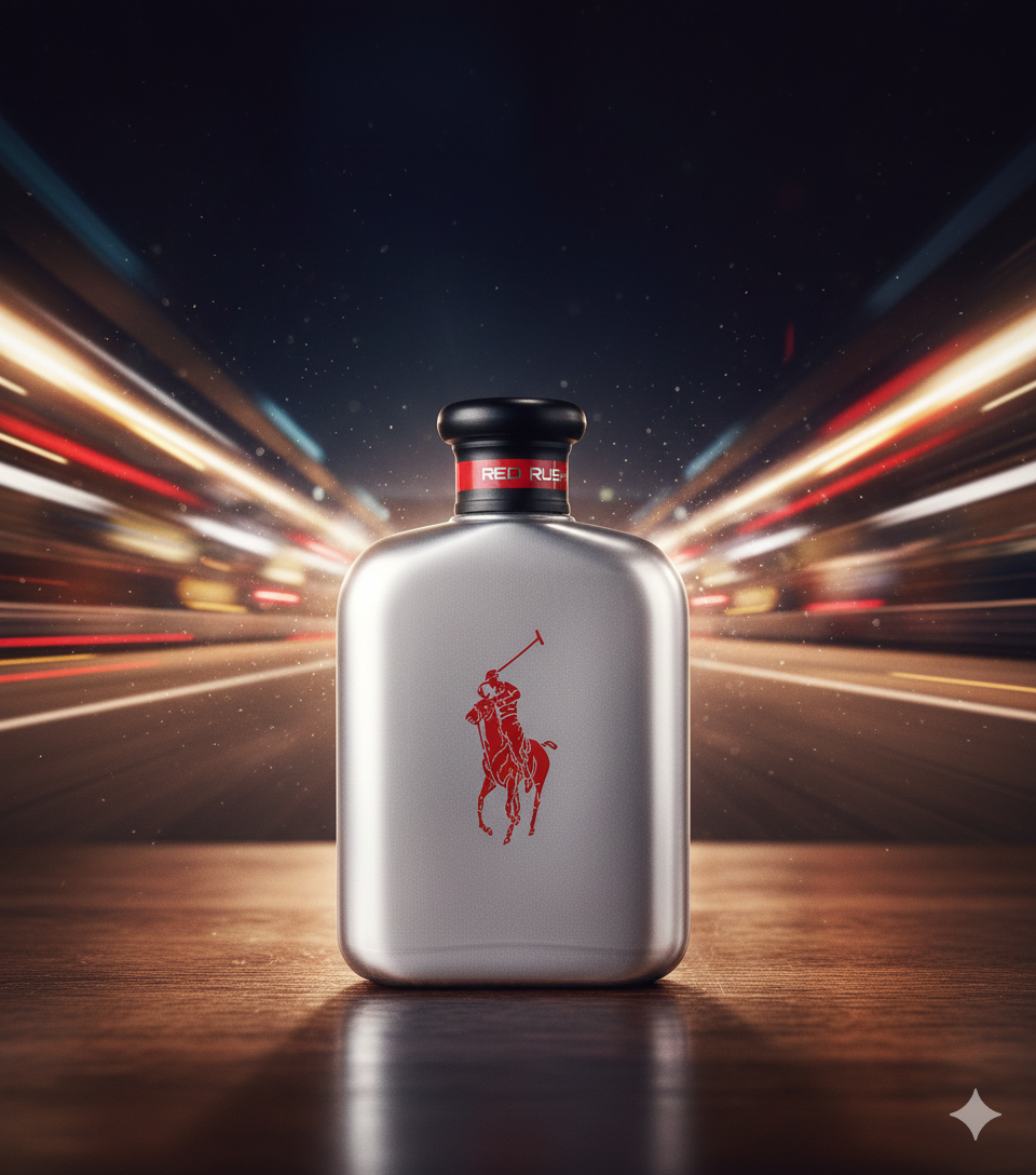 RALPH LAUREN - POLO RED RUSH - EAU DE TOILETTE 4.2 OZ - FOR MEN