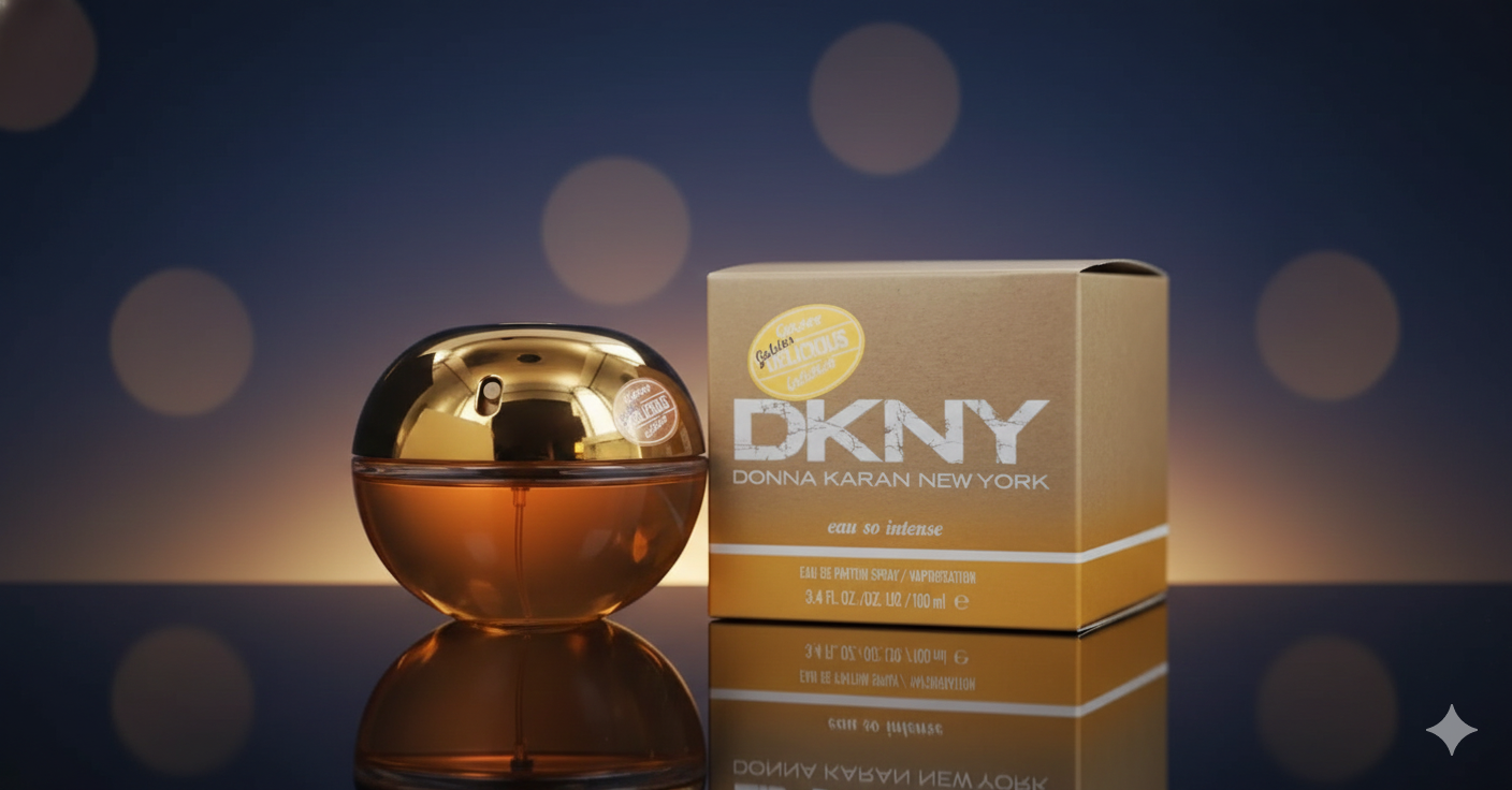 DKNY DONNA KARAN - NEW YORK - GOLDEN DELICIOUS INTENSE - EAU DE PARFUM 3.4 OZ - FOR WOMEN