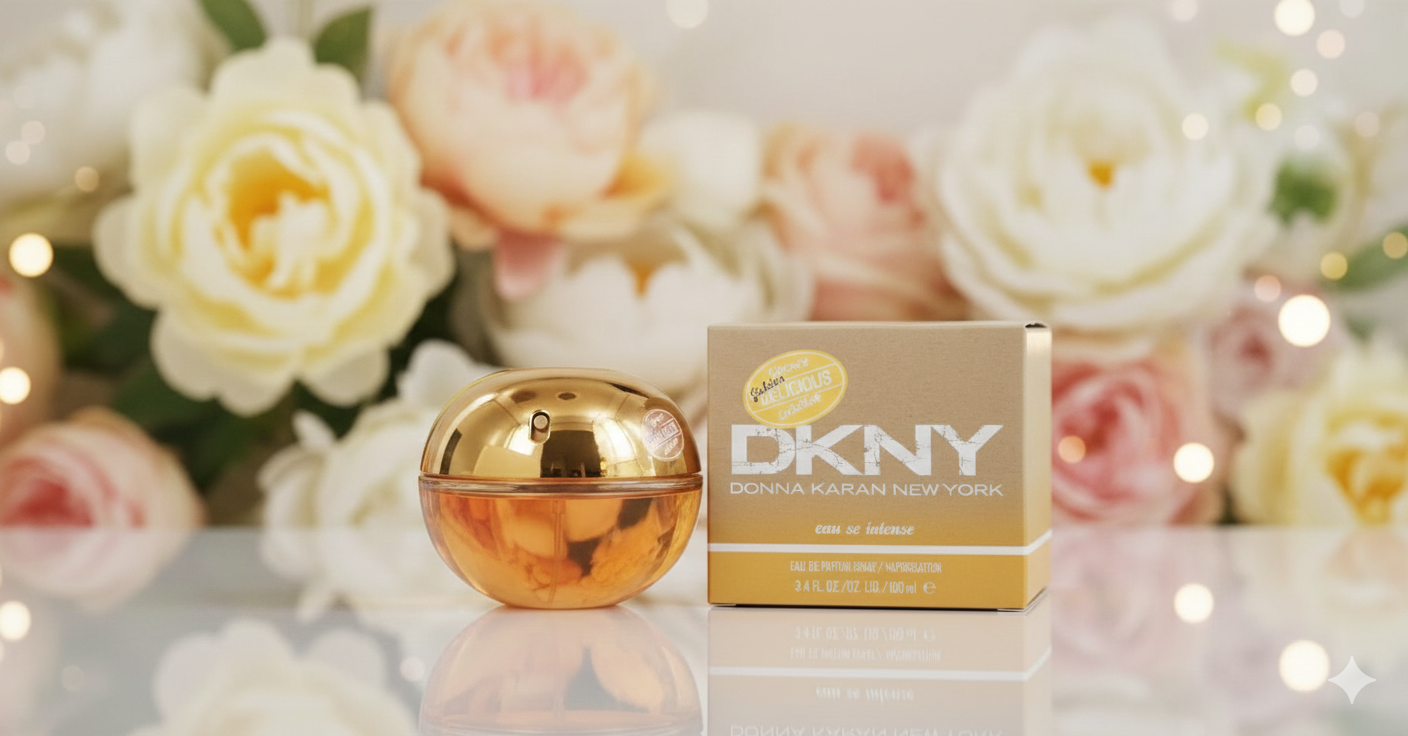 DKNY DONNA KARAN - NEW YORK - GOLDEN DELICIOUS INTENSE - EAU DE PARFUM 3.4 OZ - FOR WOMEN