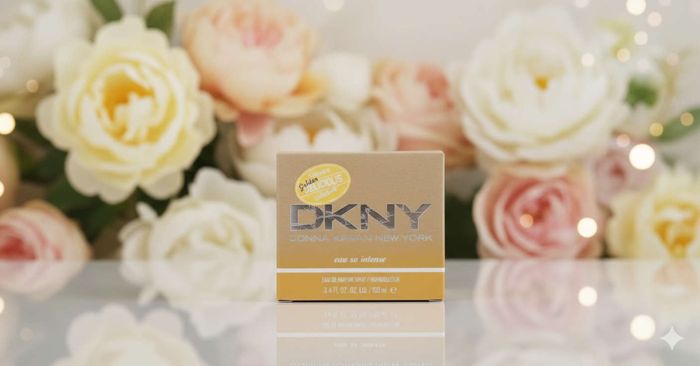 DKNY DONNA KARAN - NEW YORK - GOLDEN DELICIOUS INTENSE - EAU DE PARFUM 3.4 OZ - FOR WOMEN