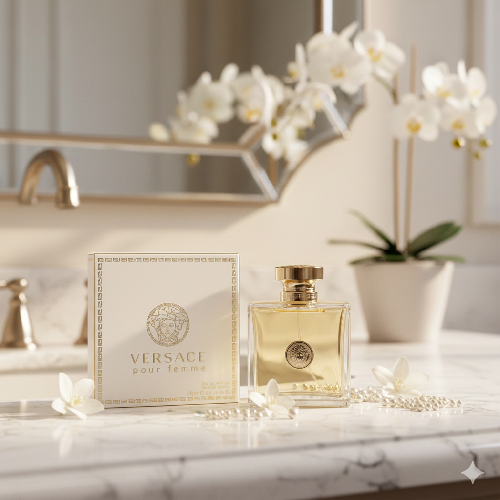 VERSACE - POUR FEMME - EAU DE PARFUM 3.3 OZ - FOR WOMEN