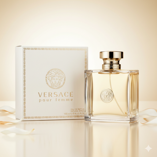 VERSACE - POUR FEMME - EAU DE PARFUM 3.3 OZ - FOR WOMEN