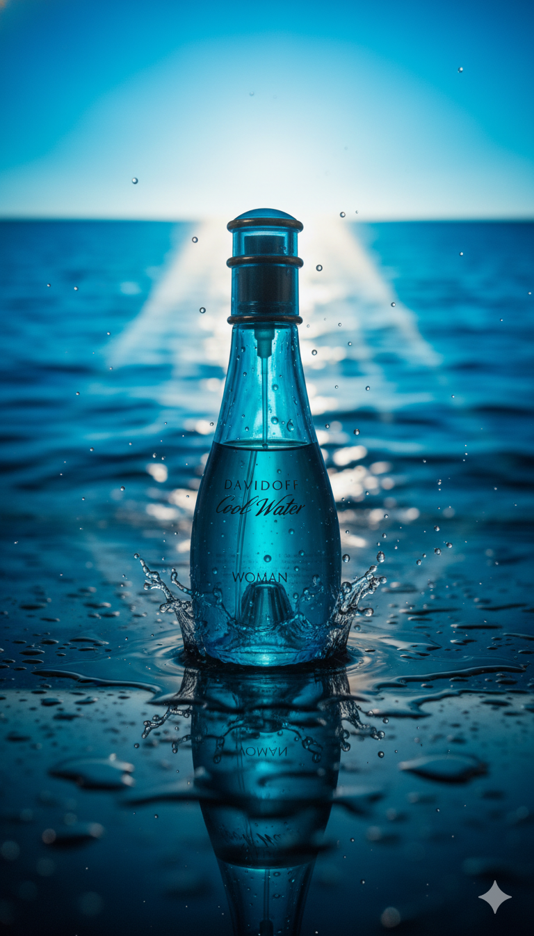 DAVIDOFF - COOL WATER - EAU DE TOILETTE 3.4 OZ - WOMEN