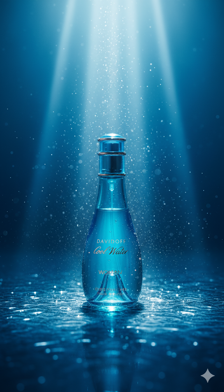 DAVIDOFF - COOL WATER - EAU DE TOILETTE 3.4 OZ - WOMEN