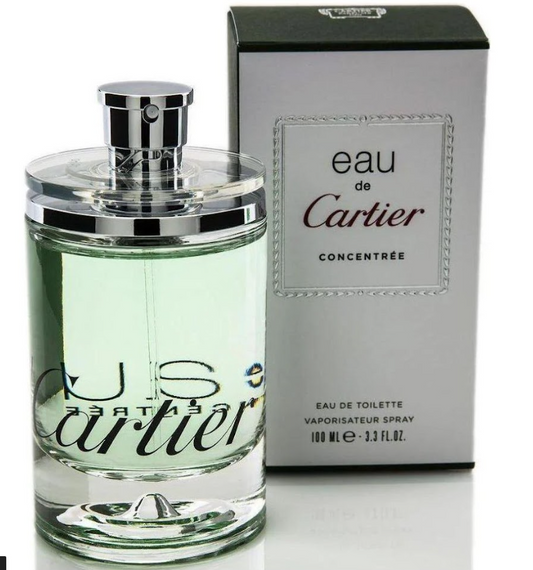 CARTIER - CONCENTREE - EAU DE TOILETTE 3.3 OZ - FOR UNISEX