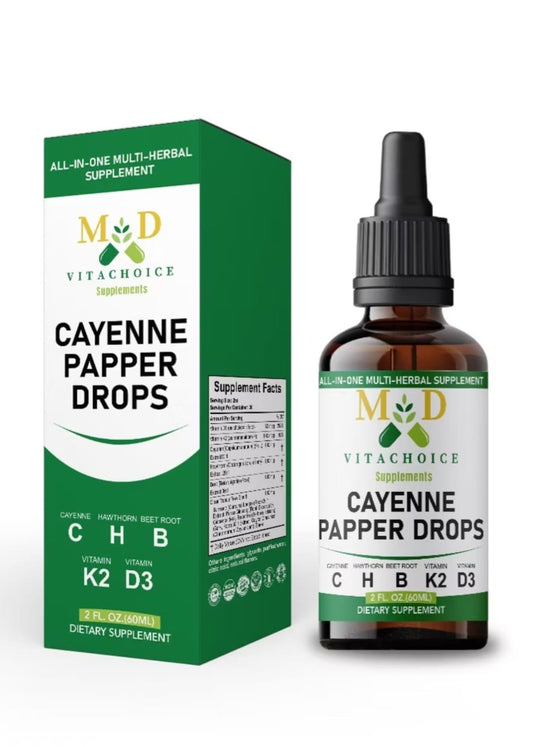 MD VITACHOICE CAYENNE PEPPER DROPS