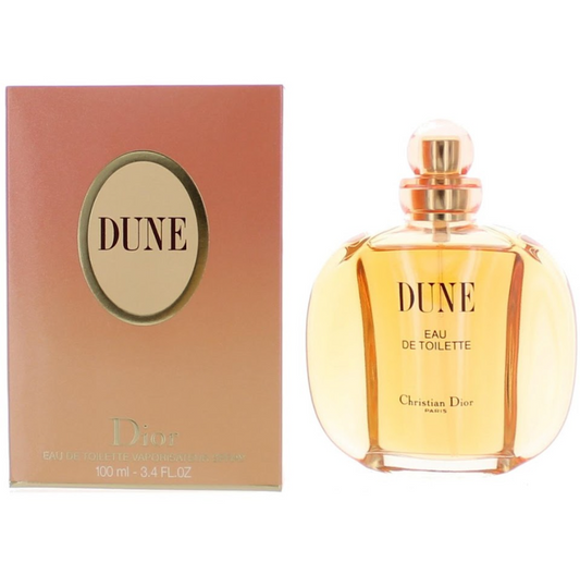 CHRISTIAN DIOR - DUNE - EAU DE TOILETTE 3.4 OZ - FOR WOMEN