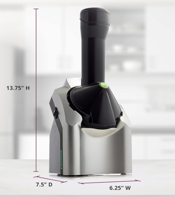 Yonanas Classic Frozen Fruit Soft Serve Maker for Healthy Vegan and Dairy-Free Treats