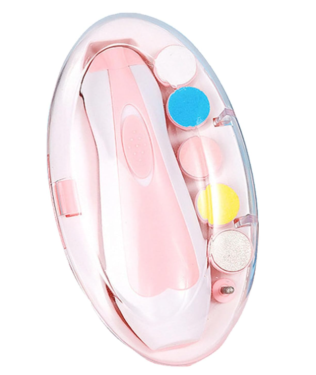 Electric LED Baby Nail File Kit