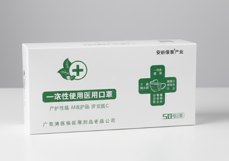 Disposable Masks. Essential Protection. Wellness