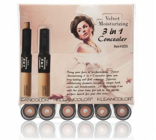 VELVET MOISTURIZING 3 IN 1 CONCEALER
