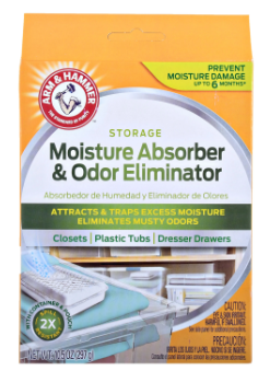 ARM & HAMMER STORAGE MOISTURE ABSORBER AND ODOR ELIMINATOR