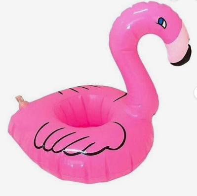 Pink flamingo inflatable