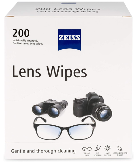 Zeiss Pre-Moistened Lens Cleaning Wipes