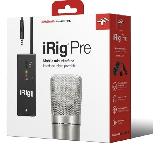 iRig Pre Mobile Interface for iOS and Android