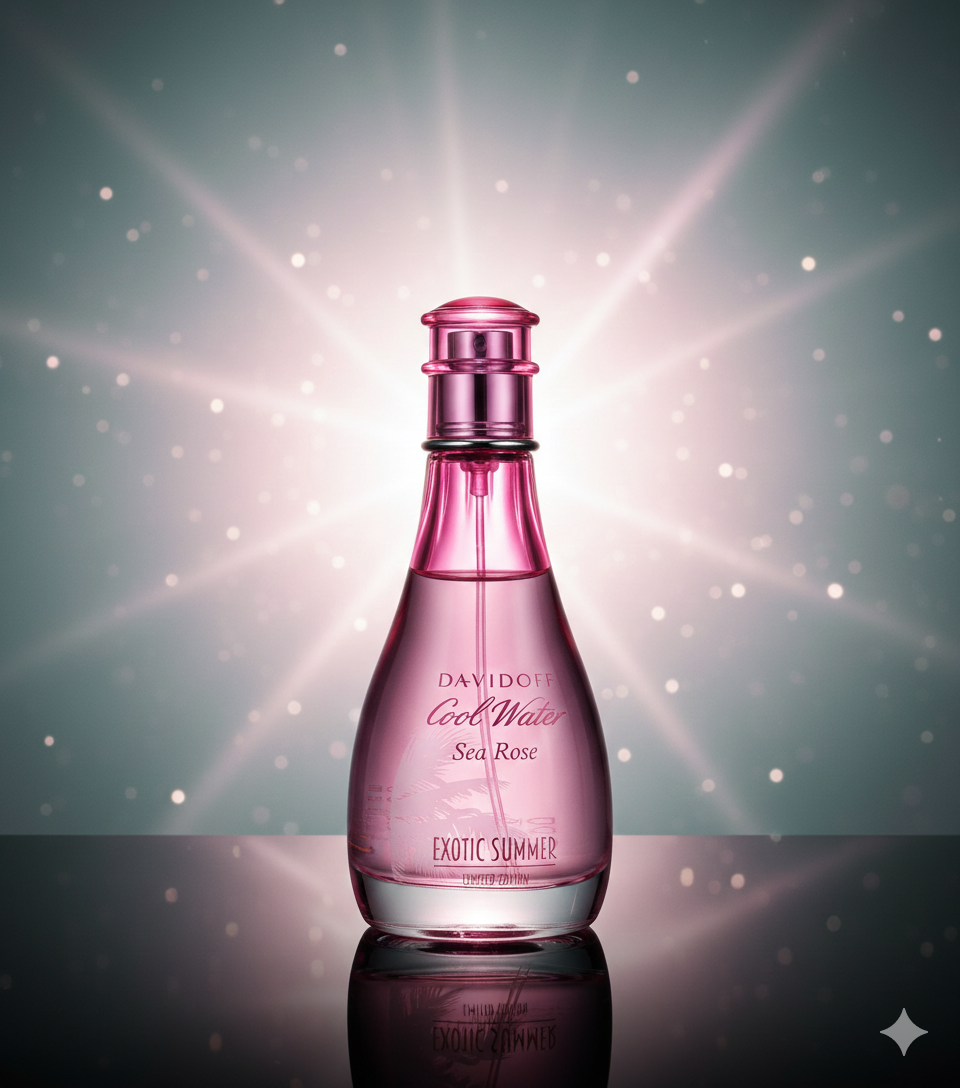 DAVIDOFF - COOLWATER - EXOTIC SUMMER - SEA ROSE - EAU DE TOILETTE 3.4 OZ - FOR WOMEN