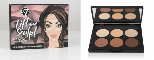 W7 Lift & Sculpt Face Shaping Contour Palette