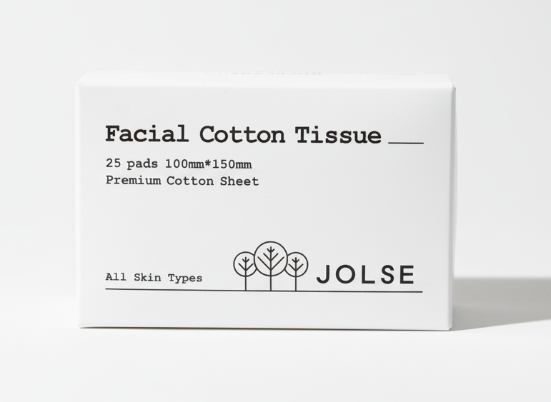 JOLSE Premium Facial Cotton Tissue