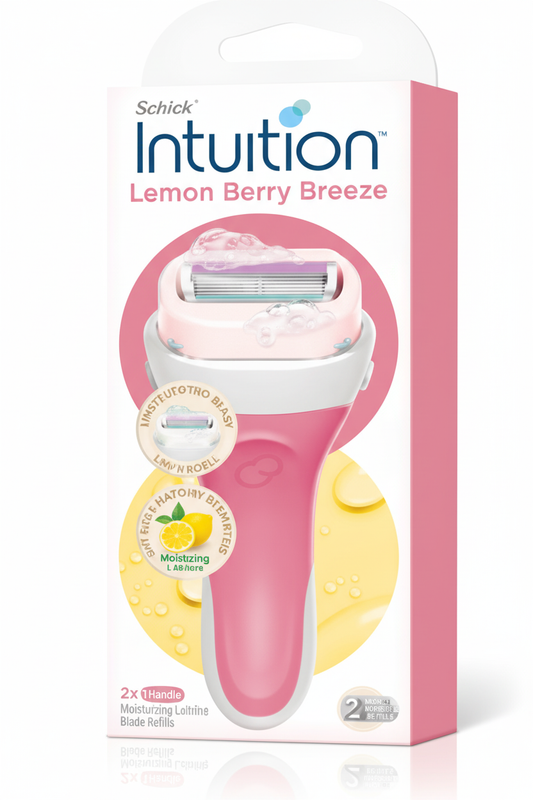 Schick Intuition Lemon Berry Breeze Razor