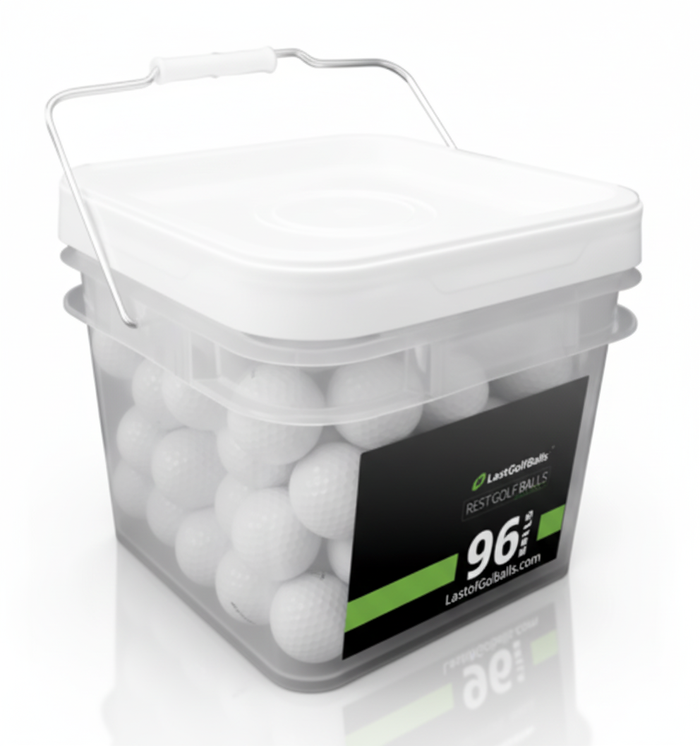 96-Pack Bulk Recycled Golf Balls