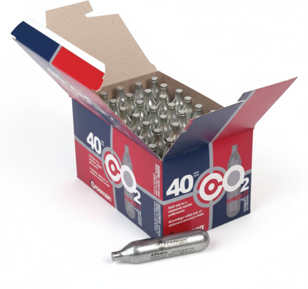 Crosman 40-Pack Powerlet CO2