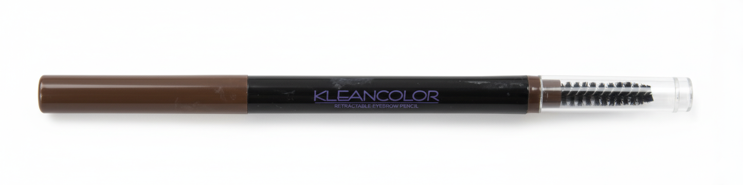 KleanColor Retractable Eyebrow Pencil with Spoolie Brush