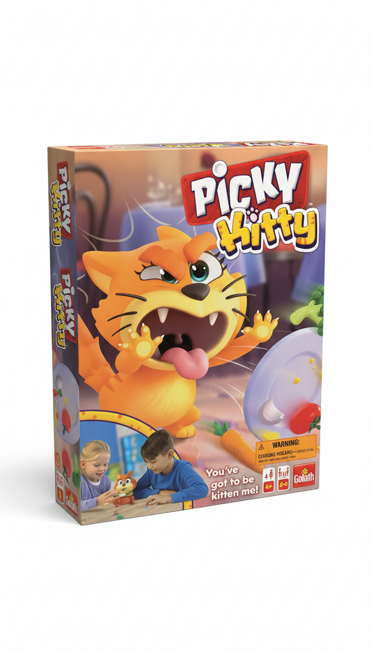 Picky Kitty Board Game by Goliath | Fun Family Game for Ages 4+