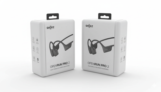 Shokz OpenRun Pro 2 Bone Conduction Sports Headphones - Black