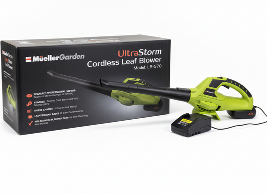 Mueller UltraStorm Cordless Leaf Blower